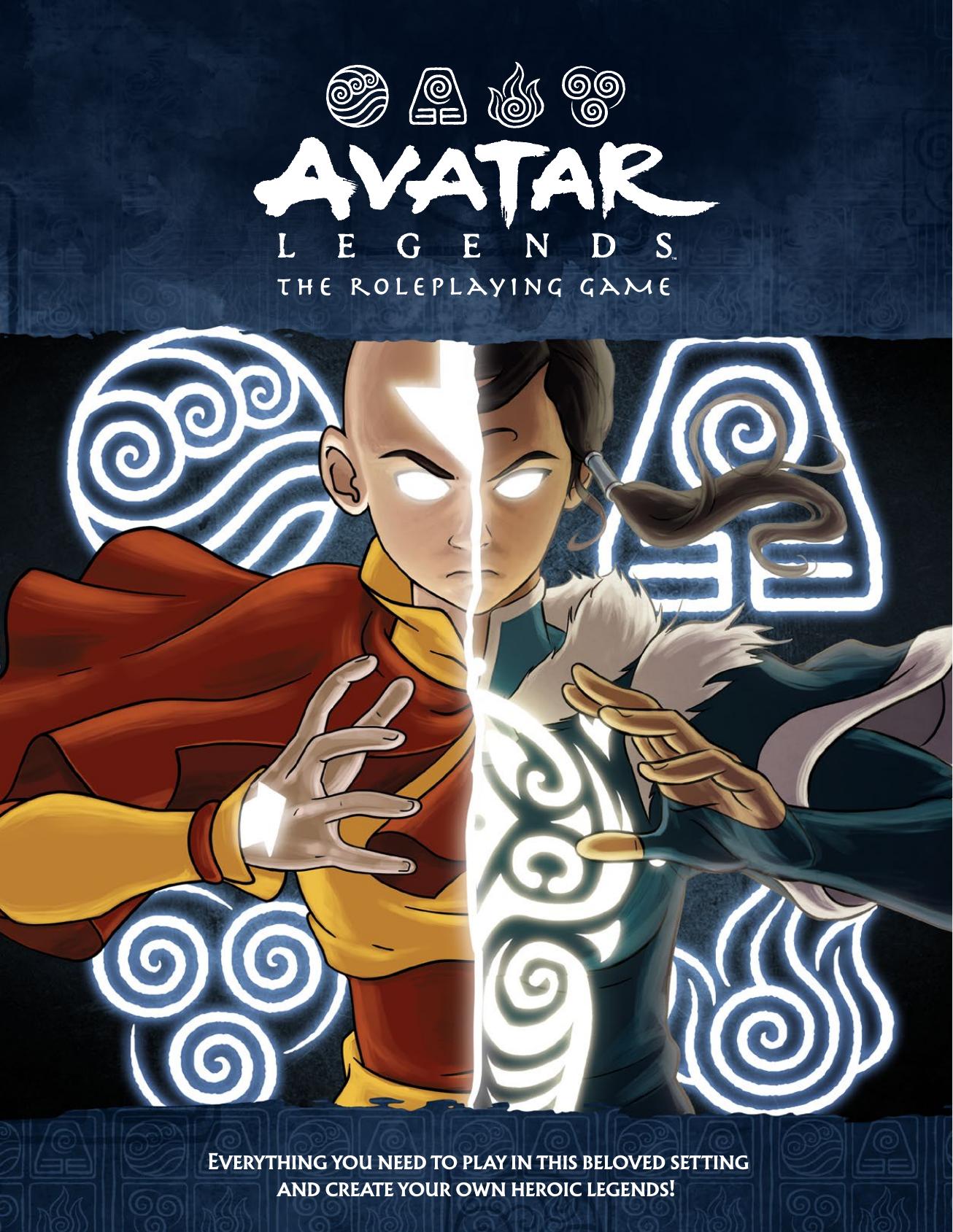 Avatar Legends: The RPG Corebook