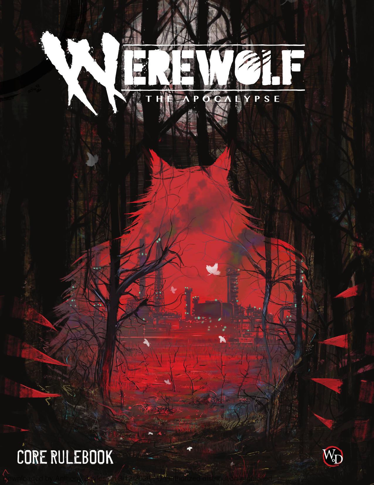 Werewolf: The Apocalypse. Core Rulebook